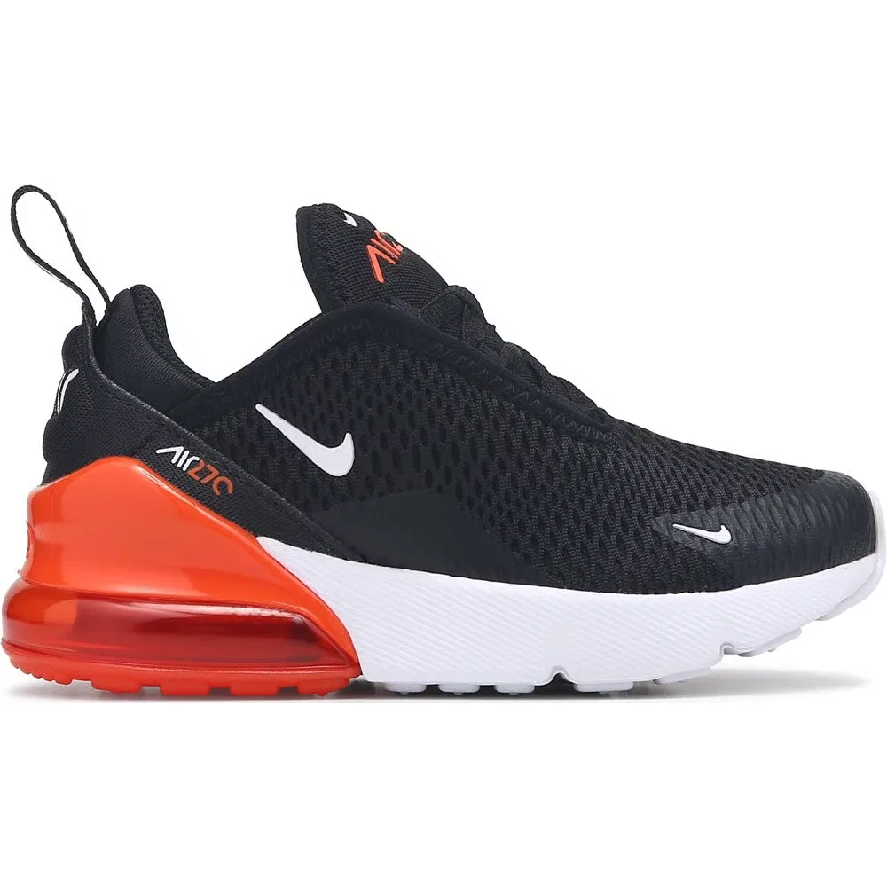 Детские кроссовки Air Max 270 Nike, Black/Orange — фото 2