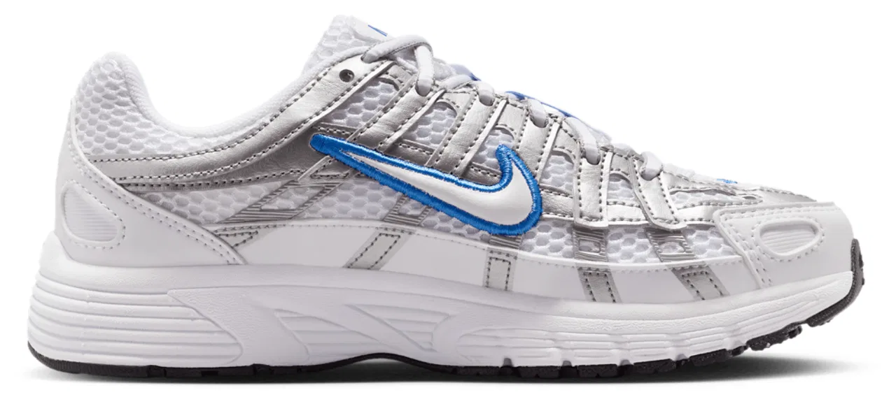 Кроссовки для девочек P-6000 Nike, цвет Blue Crystal/White/White