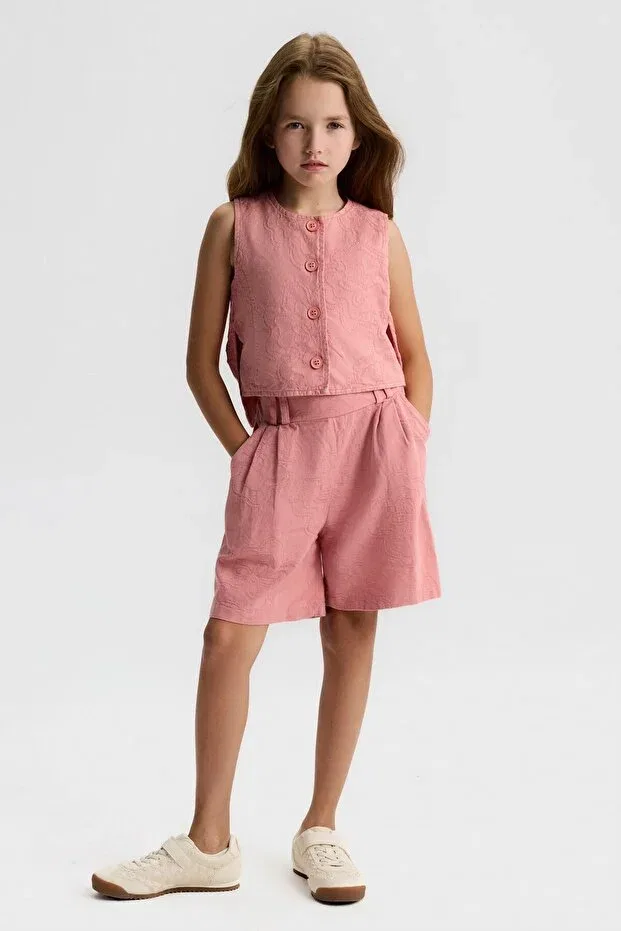 Детские шорты для девочек хлопковые Nk Kids, Rose Dry