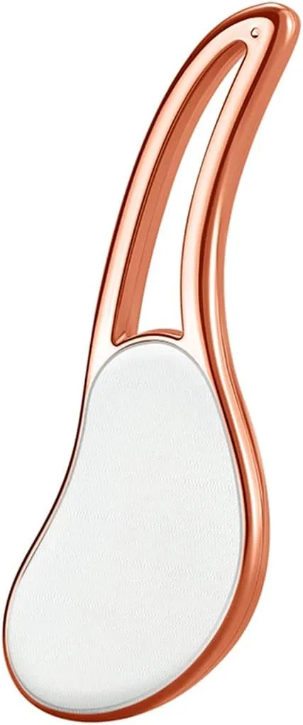 Щетка для тела из нано-ультрабелого стекла, с эргономичной ручкой, Rose Gold Generic