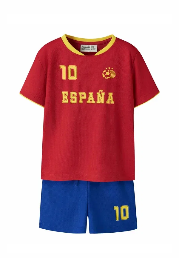 Спортивный костюм из полиэстера Shorts-set football unisex - tracksuit Name It, Surf the web