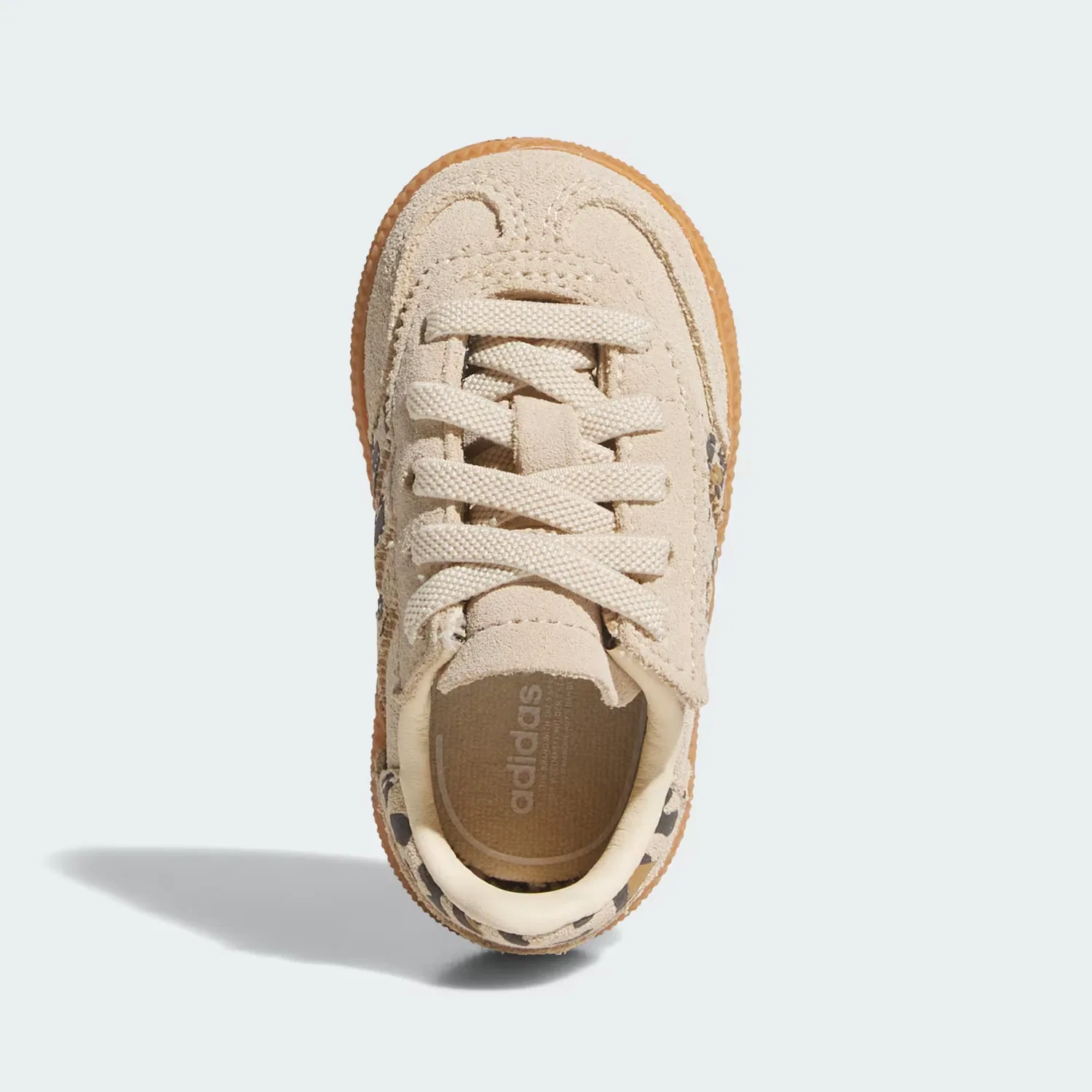 Детские кроссовки на эластичных шнурках Handball Spezial Comfort Closure Adidas Originals, песочный/белый/терракотовый — фото 2