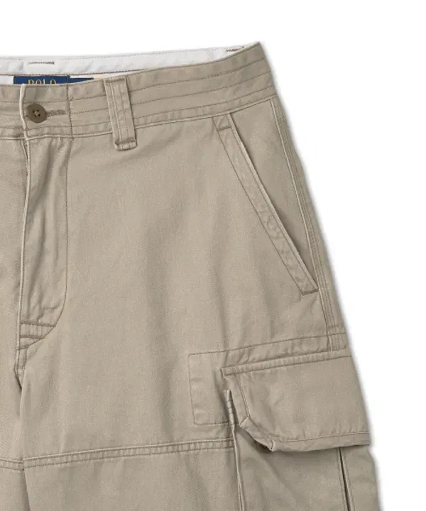 Классические карго шорты, 26.7 см, Polo Ralph Lauren, светло-бежевый — фото 3