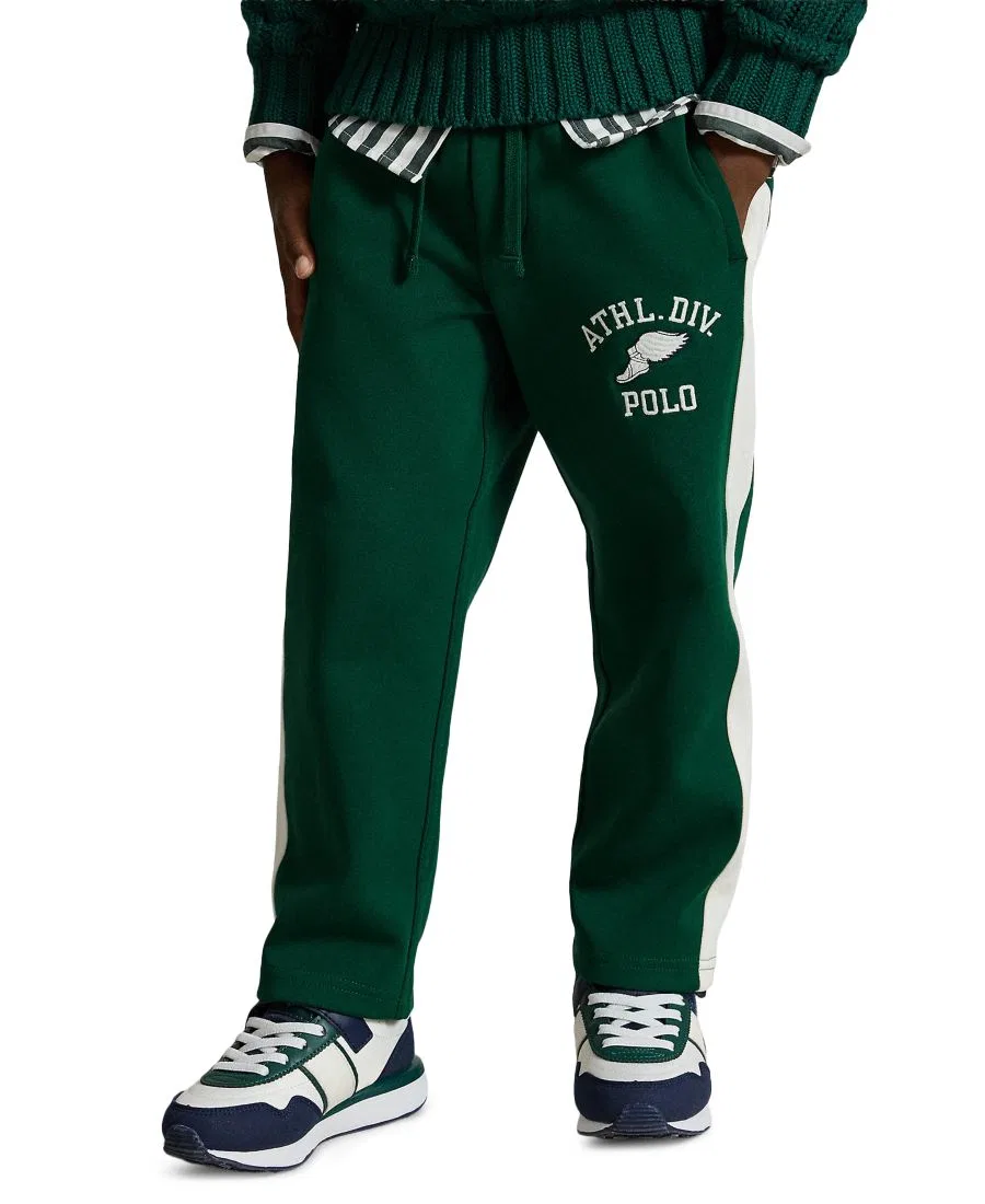Детские спортивные брюки с логотипом Polo Ralph Lauren, Hunter Green