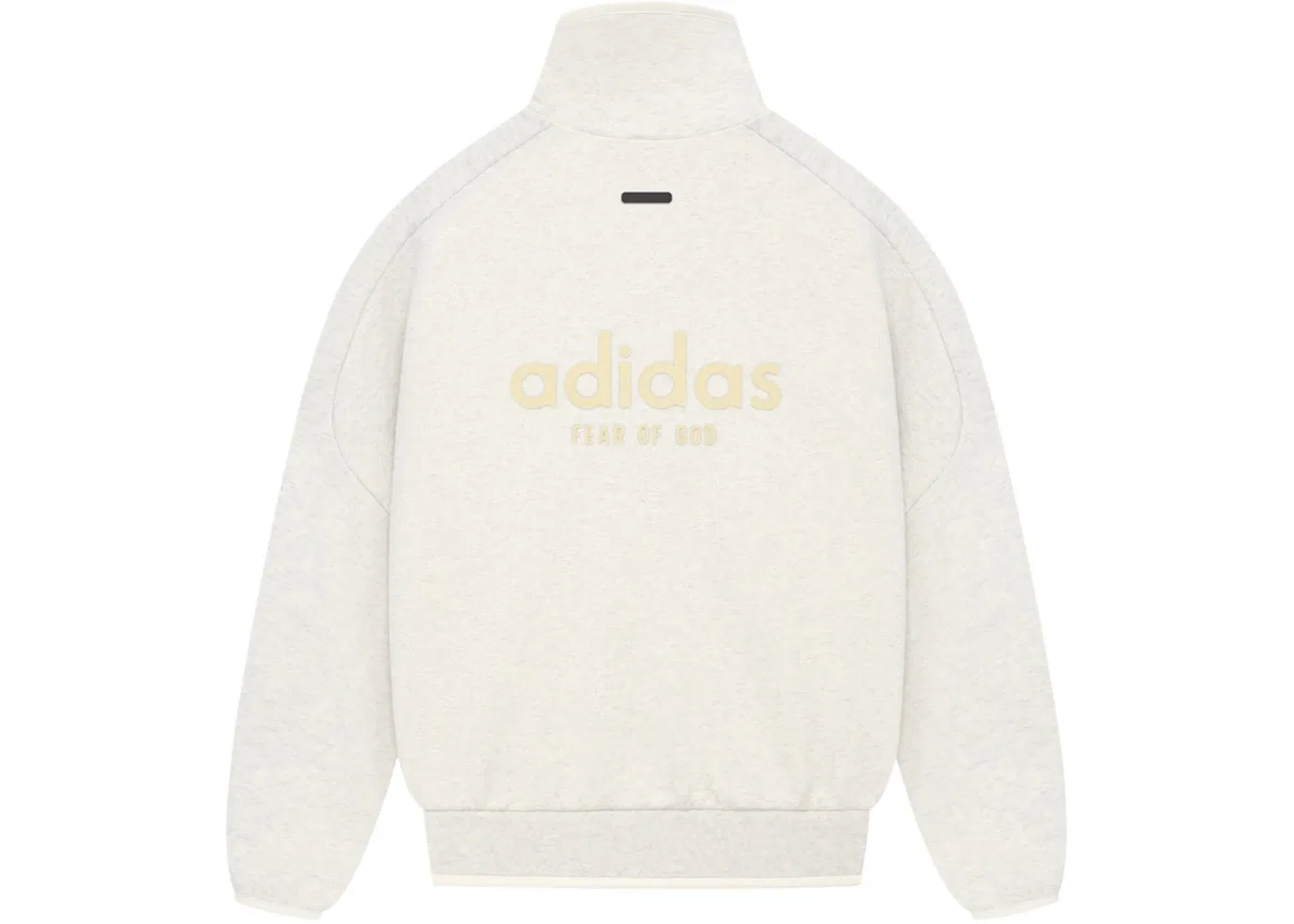 Мужская куртка с полной застежкой-молнией Adidas x Fear of God Athletics, Oatmeal — фото 2