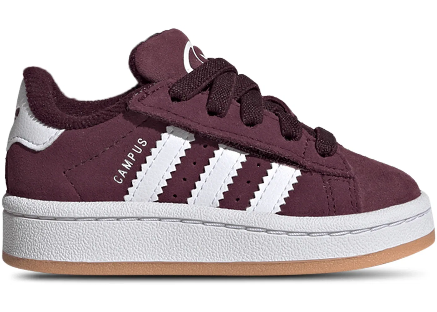 Детские кроссовки Lifestyle Adidas Campus 00s Comfort Closure, Maroon/Cloud White/Gum
