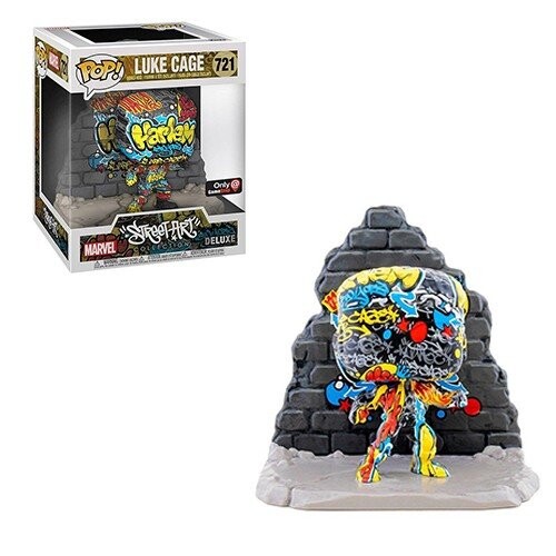 

ЛЮК КЕЙДЖ Funko POP! КОЛЛЕКЦИОННАЯ ФИГУРКА STREET-ART DELUXE MARVEL Inna marka