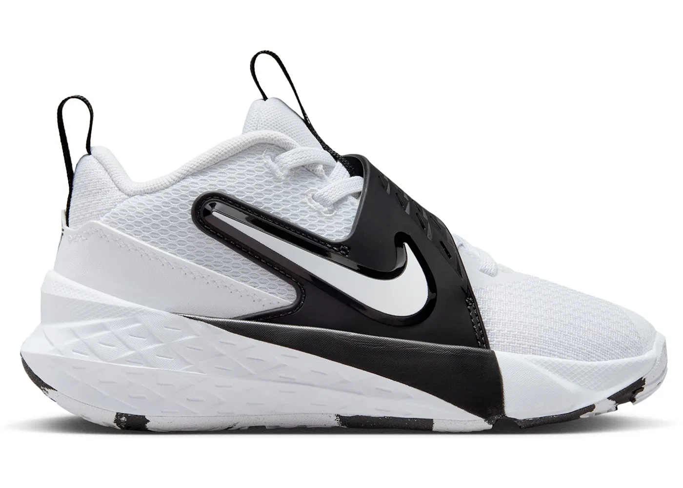 Детские кроссовки для активного спорта Nike Team Hustle D 12 Nike, White/Black/White