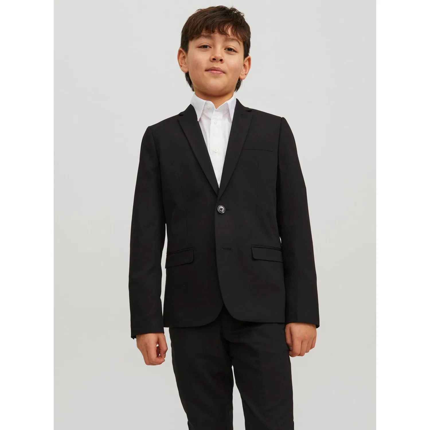 Детский пиджак slim fit Jack & Jones Junior, Black