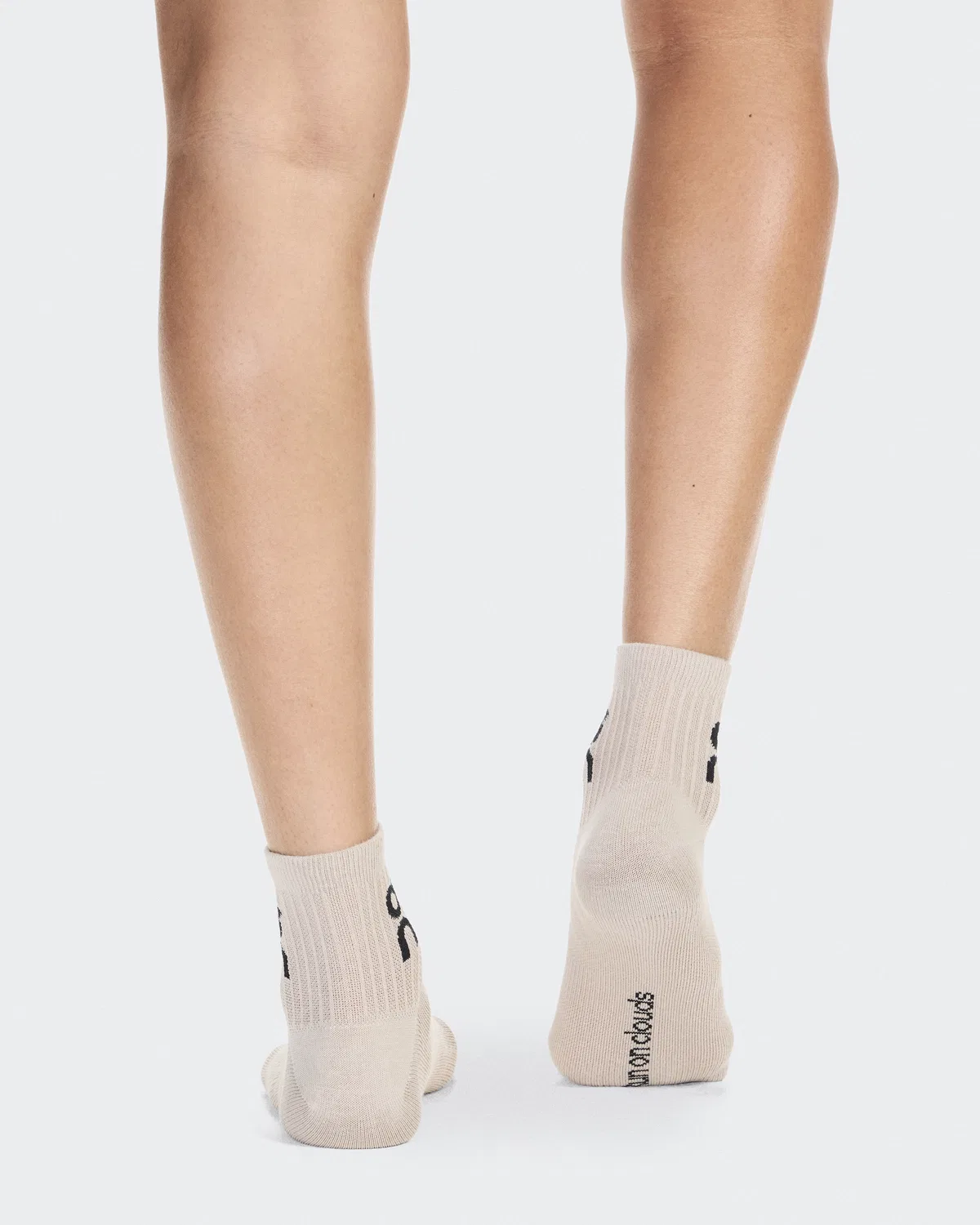 Детские носки с логотипом, набор из 3 пар, Logo Sock Mid 3P, On, Lemonade/Tin — фото 4
