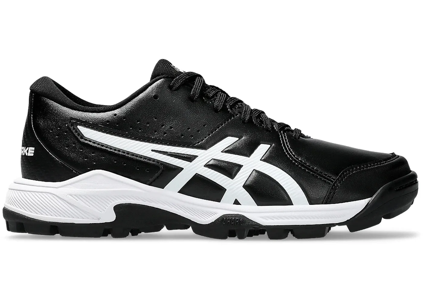 Детские кроссовки для мальчиков с длинным шнурком ASICS Gel-Peake 2 ASICS, Black/Graphite Grey
