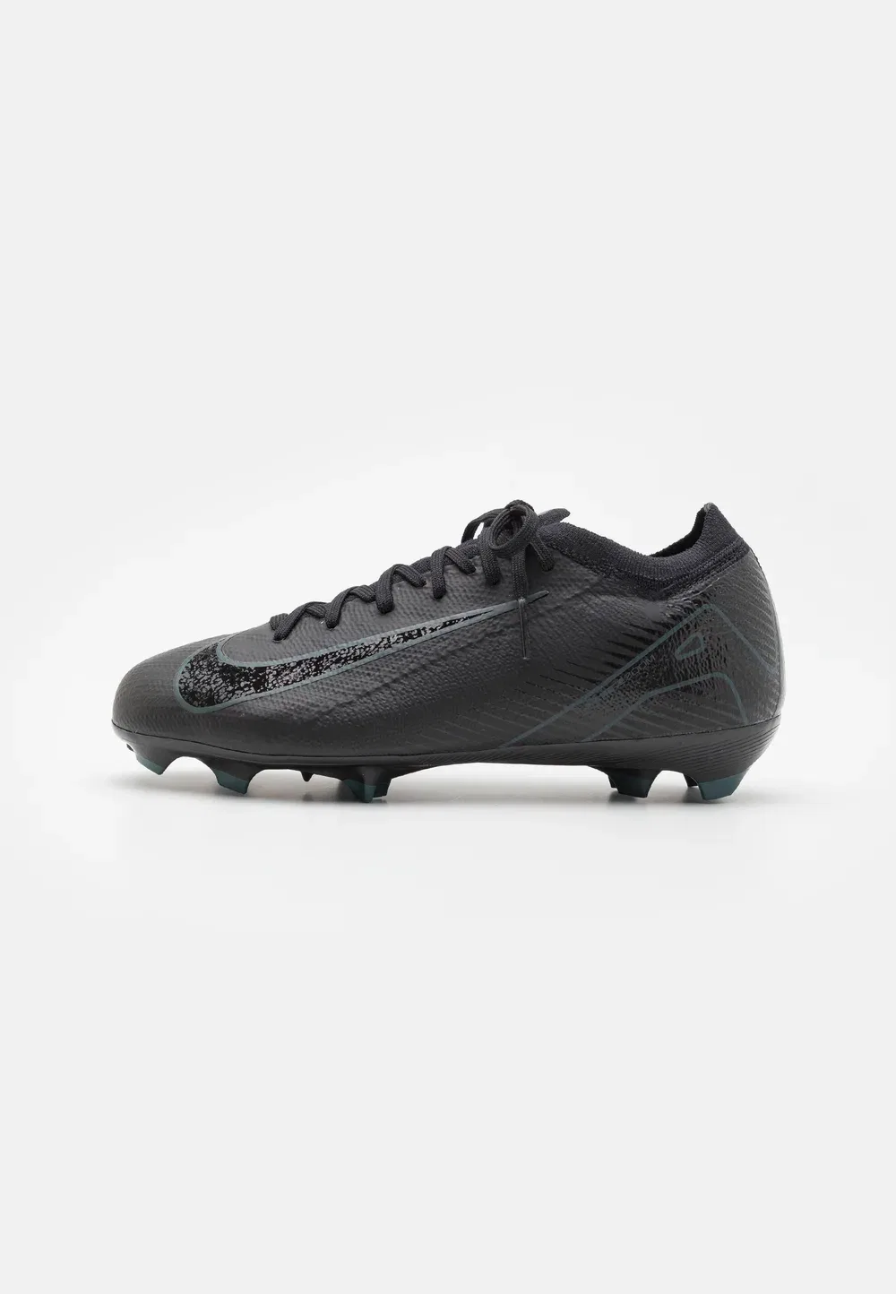 Футбольные бутсы Jr Mercurial Zoom Vapor 16 Pro FG унисекс - для мягкого грунта Nike Performance, Black/Deep Jungle
