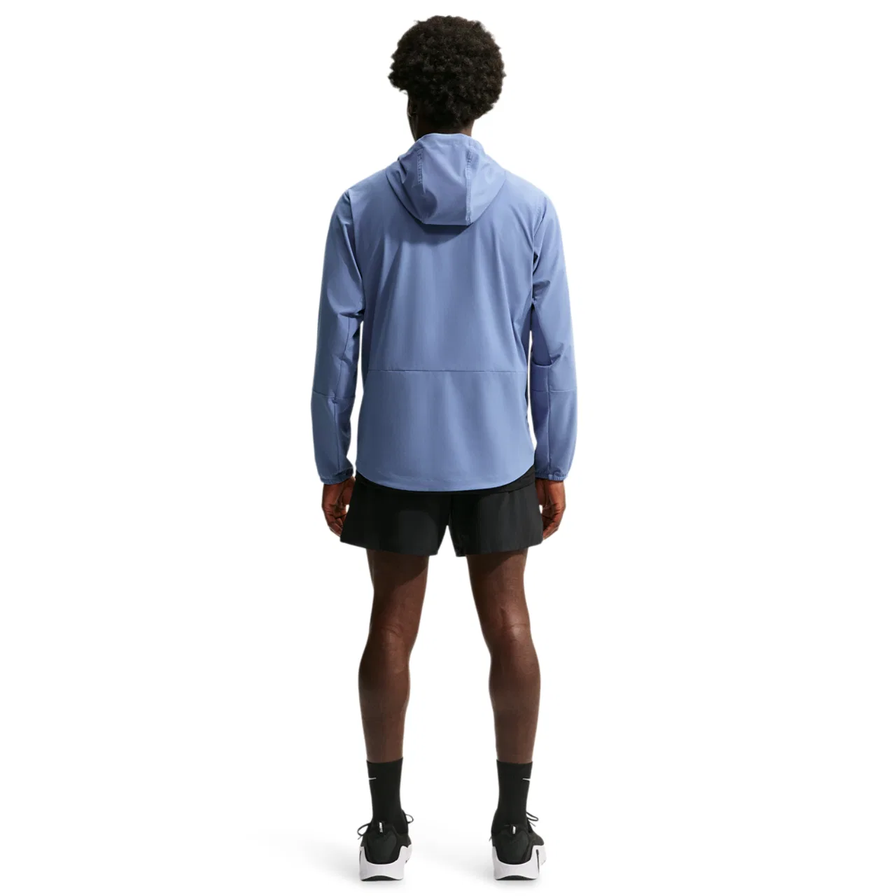 Мужская куртка с капюшоном и водоотталкивающей пропиткой Nike Unlimited Jacket, Nike, Indigo Storm Black Indigo Storm — фото 4