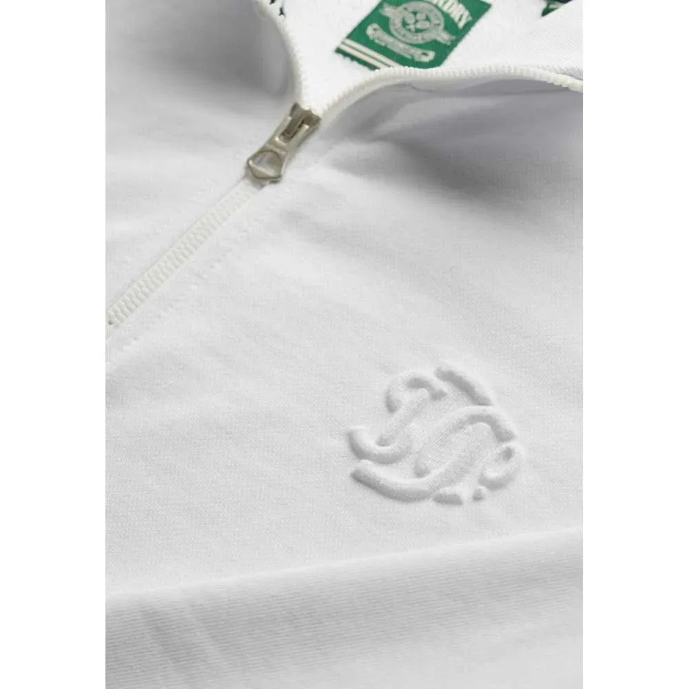 Свитер с молнией Country Club Embossed Superdry, белый — фото 4