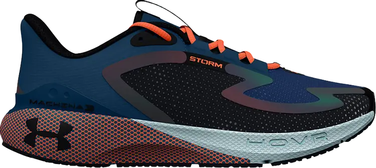 Кроссовки Under Armour Wmns HOVR Machina 3 Storm Black Petrol Blue, черный