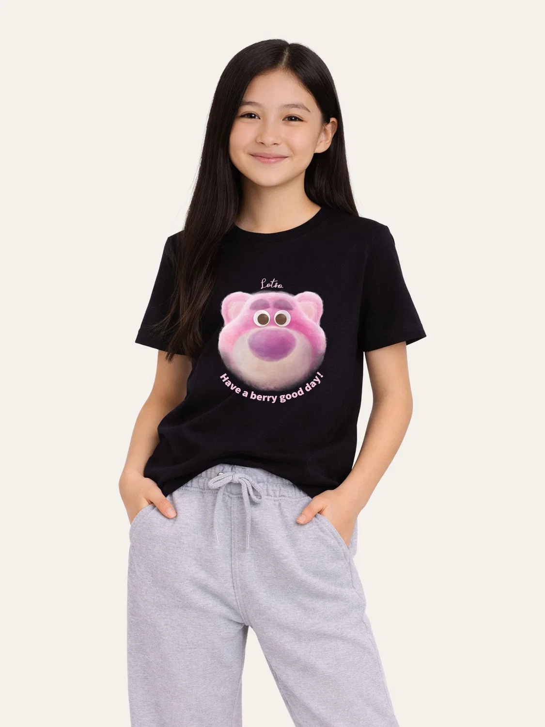 Футболка с принтом Lotso Brand Threads, черный