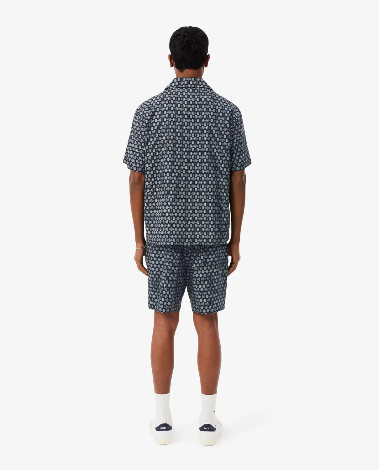 Мужские шорты свободного кроя Lacoste, Azul Marino — фото 2