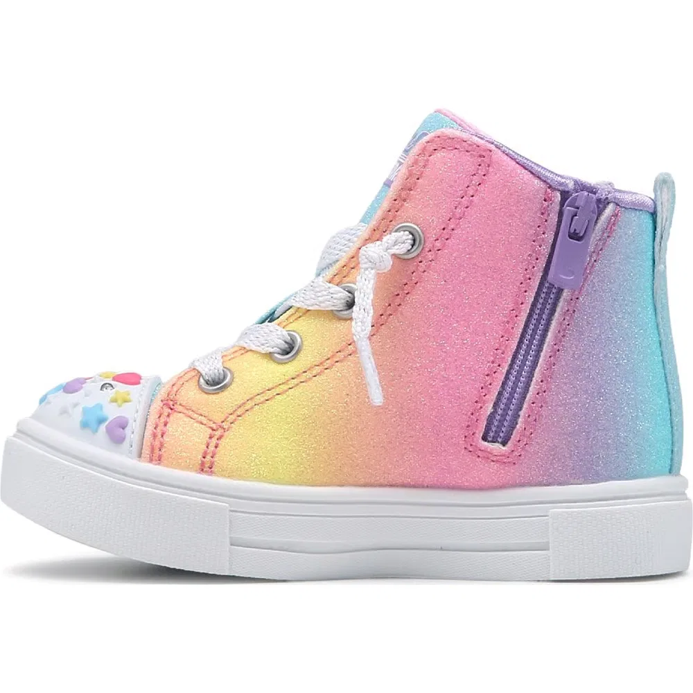 Детские кроссовки Care Bears с подсветкой высокие для малышей Skechers, Care Bear Multi — фото 3
