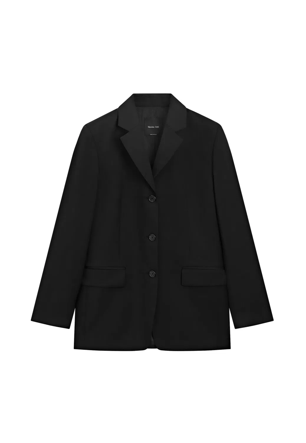 Блейзер Massimo Dutti, Black — фото 4