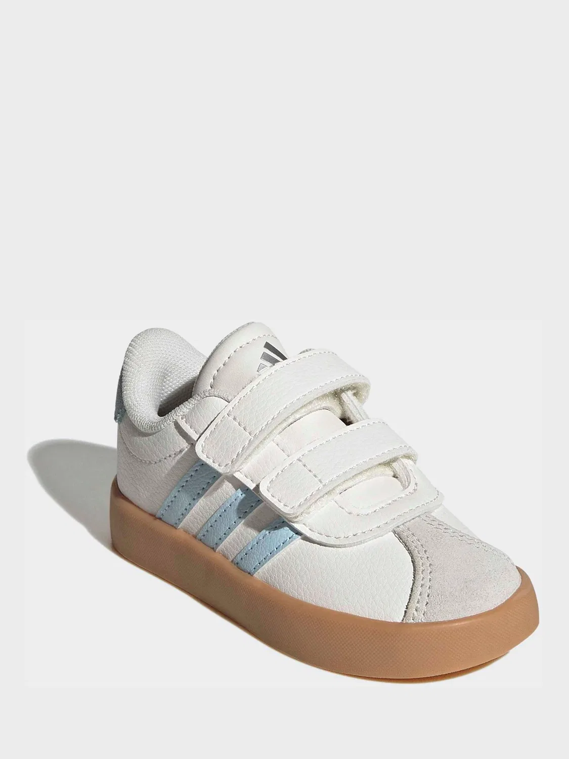 Кроссовки детские adidas VL Court 3.0, бело-синие — фото 3