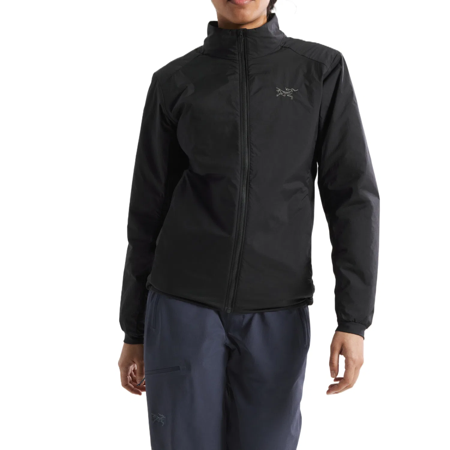 Женская куртка-пуховик с утеплителем Atom Puffer Arcteryx, Evening Mist Pink/Alpine Rose — фото 3
