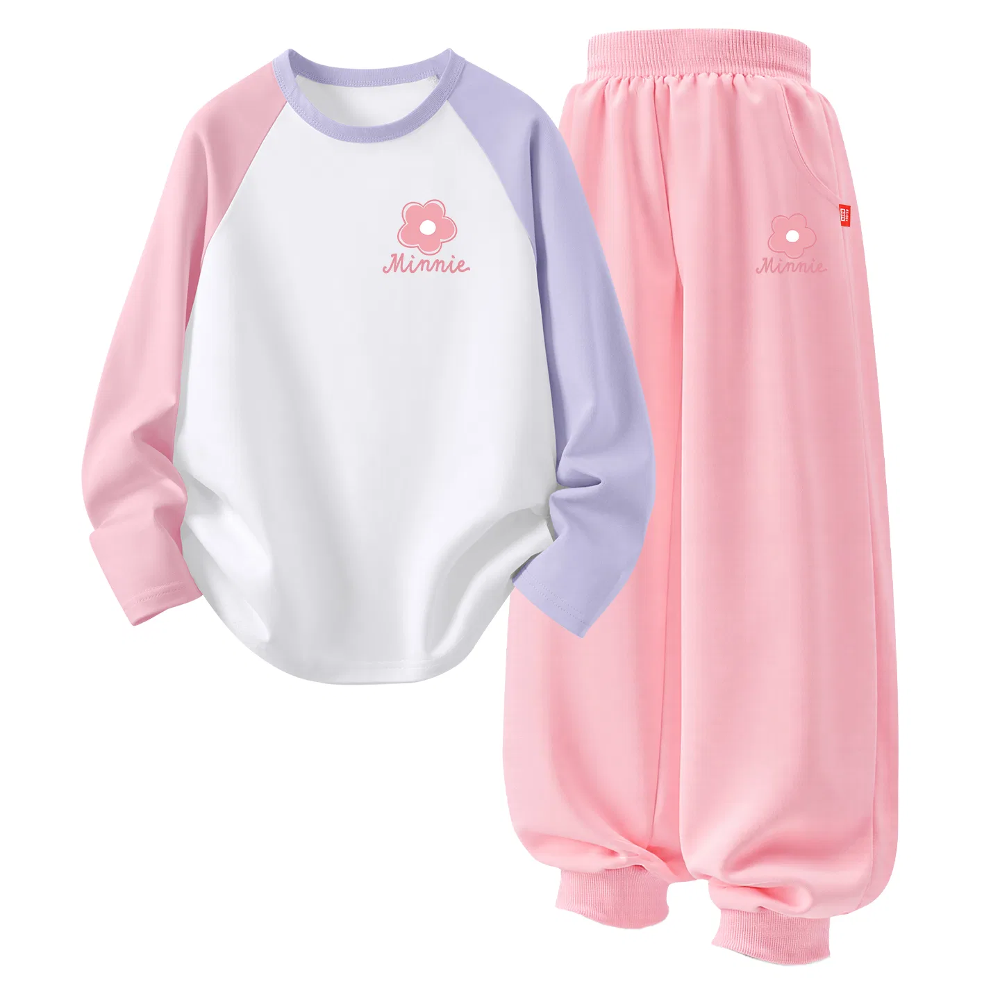 Детский комплект спортивной одежды с принтом Mickey Mouse Disney, Disney Round Logo Mickey Mouse K Green Blue+Disney Round Logo Mickey Mouse K Navy Blue — фото 3
