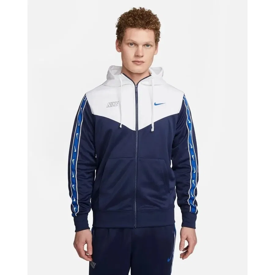 Мужской свитшот с капюшоном Nike Sportswear Repeat, Разноцветный
