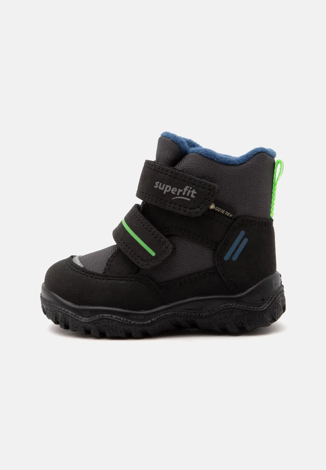 Gore-Tex Husky1 унисекс - зимние ботинки Superfit, Schwarz/Blau