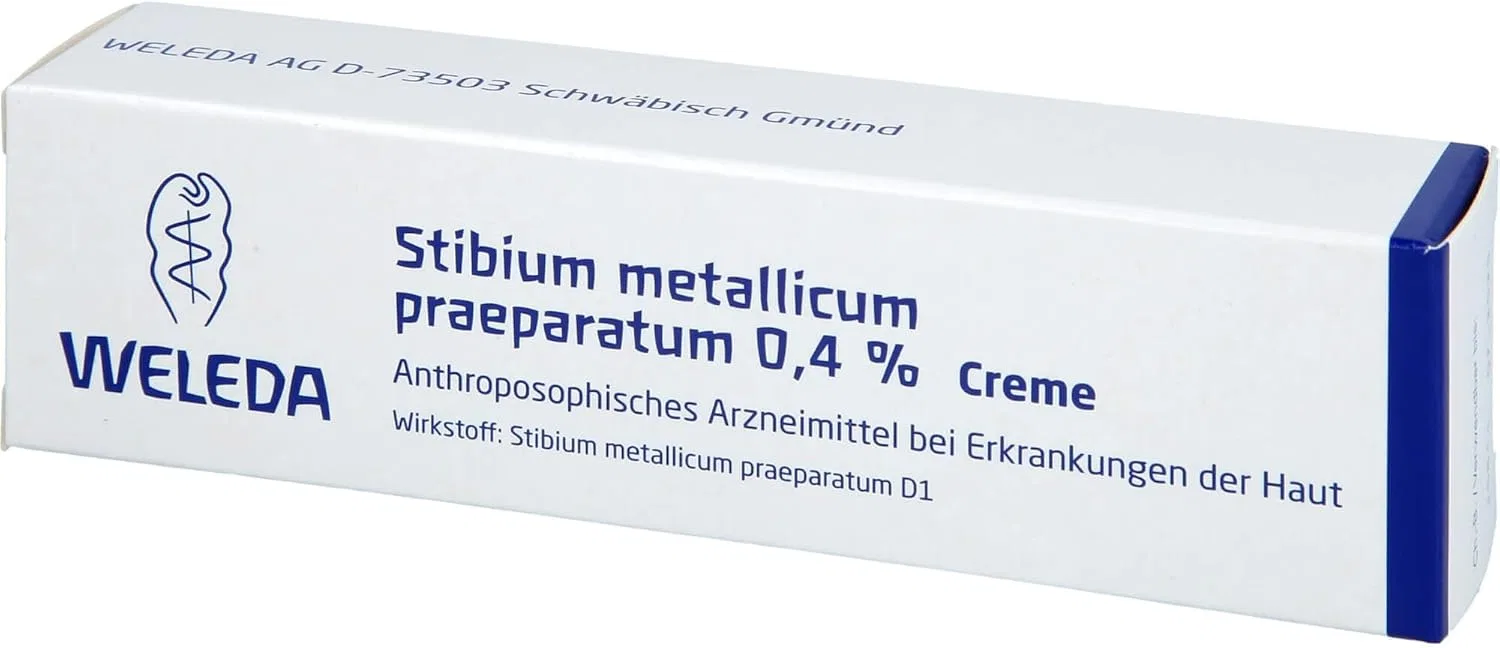 Крем Stibium Metallicum Preparatum 0.4%, 25 г, WELEDA — фото 4