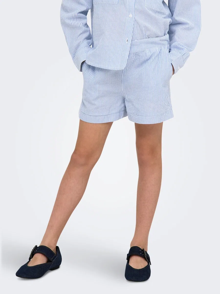 Шорты ONLY GIRLS Regular Pants 'KOGSMilla' светло-голубого цвета — фото 3