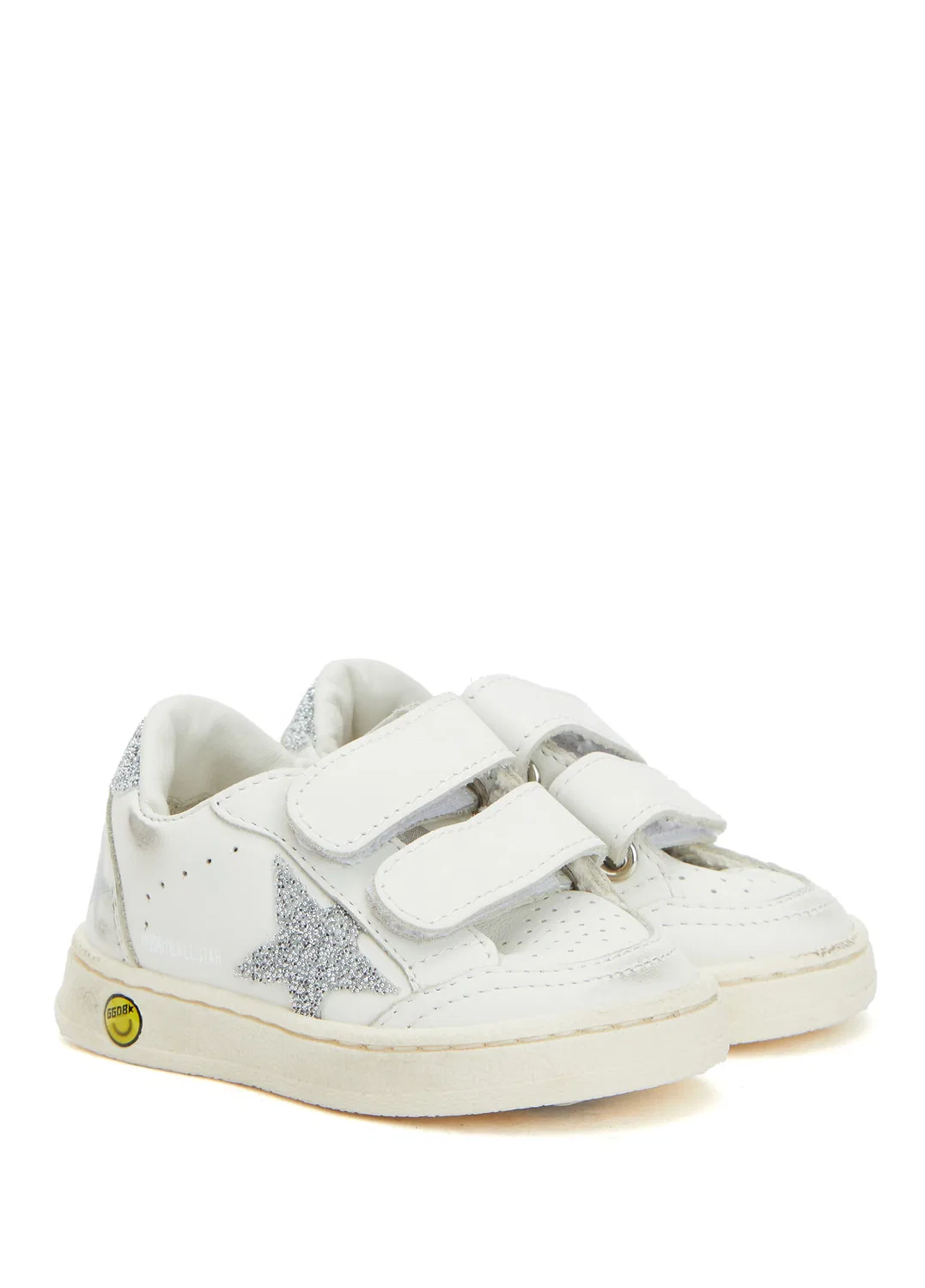 Кроссовки детские Golden Goose Ball Star, multi white — фото 2