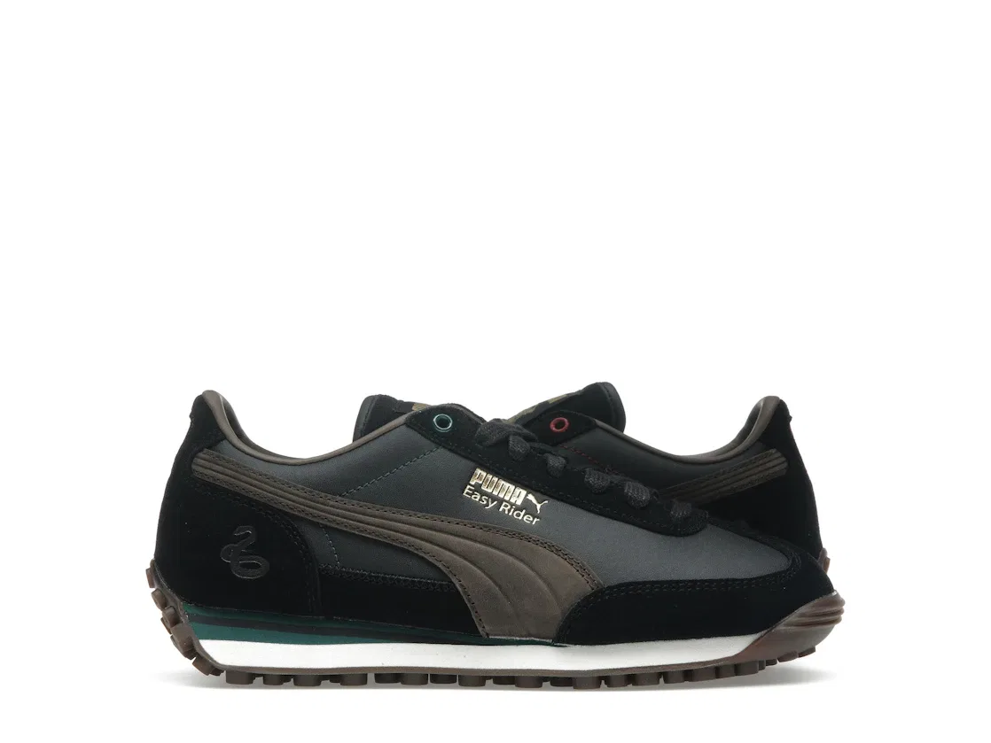 Детские кроссовки Lifestyle с принтом Puma Easy Rider Puma Puma Black/Chocolate