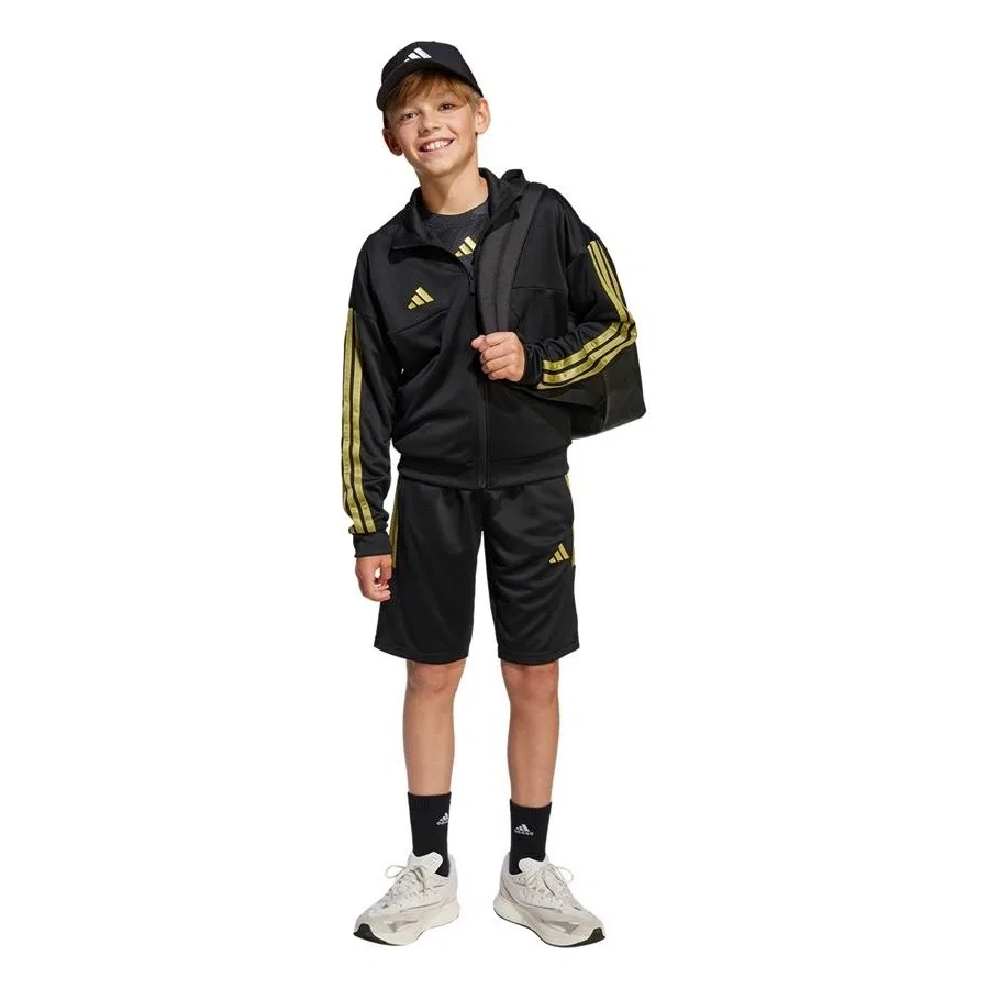 Детская куртка adidas J HOT COF TTOP JI6185, Черный — фото 3