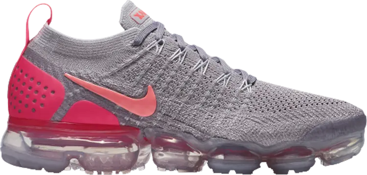 

Кроссовки Nike Wmns Air VaporMax Flyknit 2 'Grey Crimson', серый