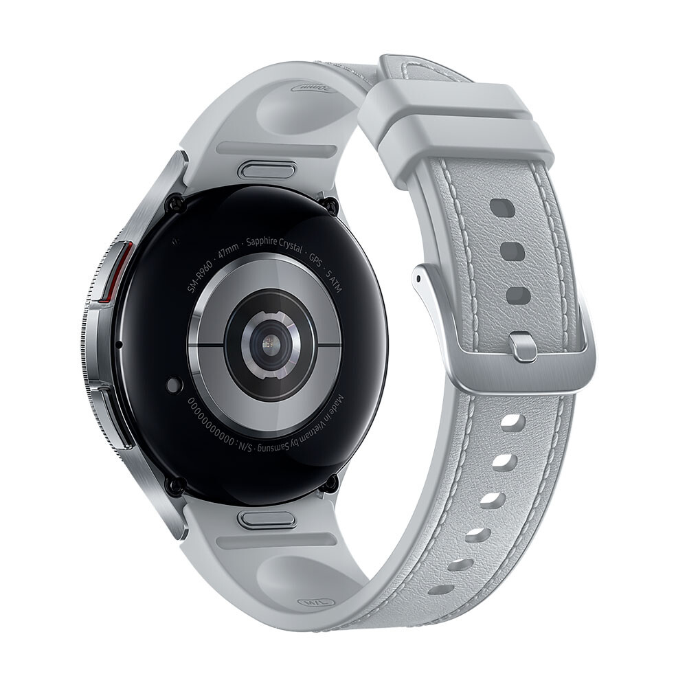 Умные часы Samsung Galaxy Watch 6 Classic, 47 мм, Bluetooth, серебристый — фото 3