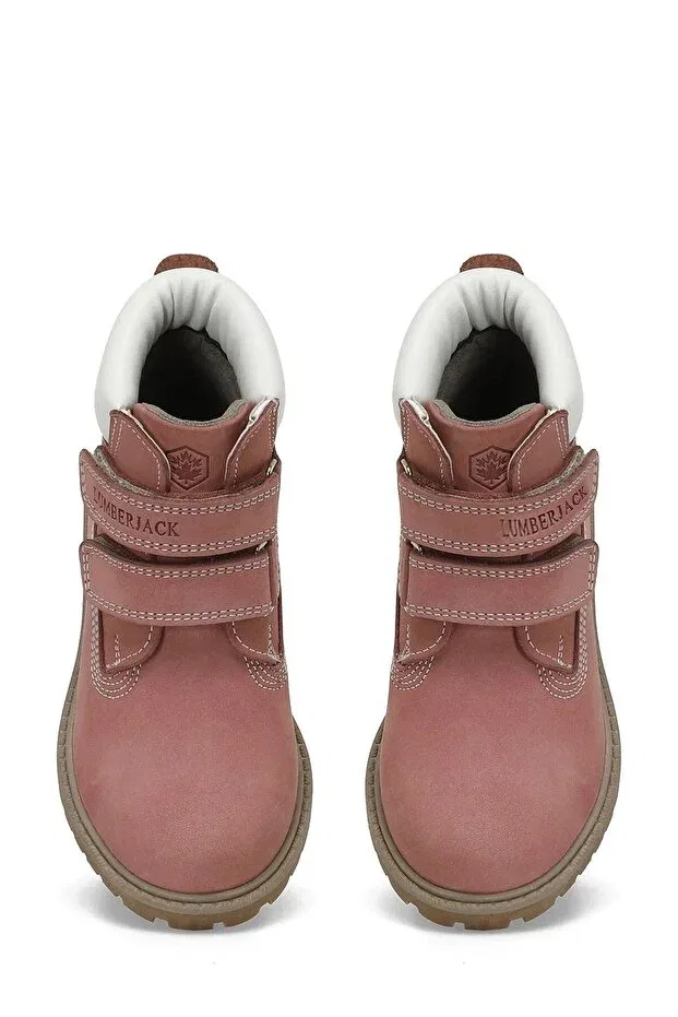 Детские ботинки для девочек с принтом River worker girl's boots Lumberjack, Pink — фото 4