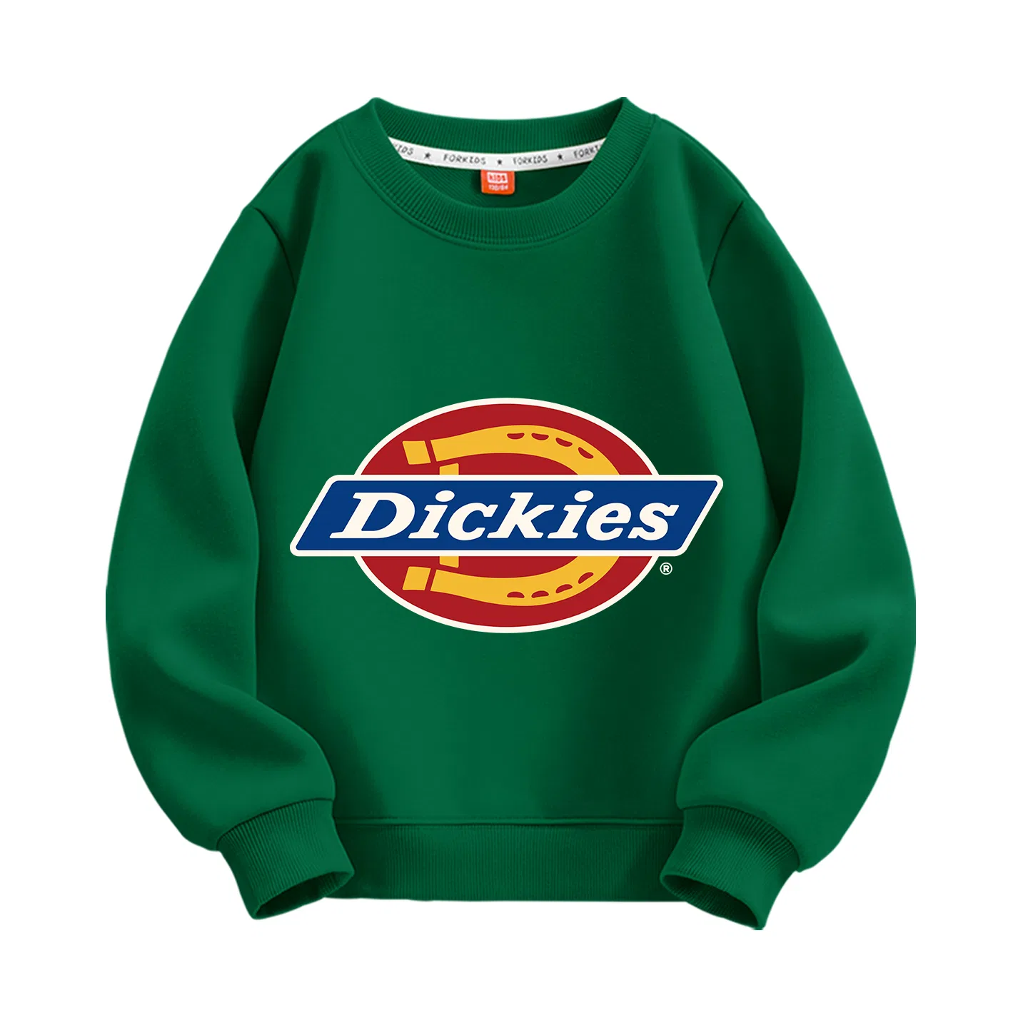 Детский свитшот с круглым вырезом Dickies, Sizhi Vintage Green
