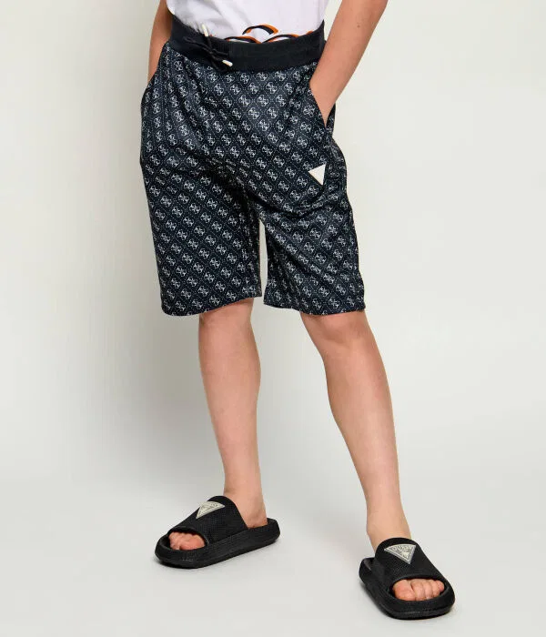 Детские шорты для мальчиков спортивные Guess Active, черный