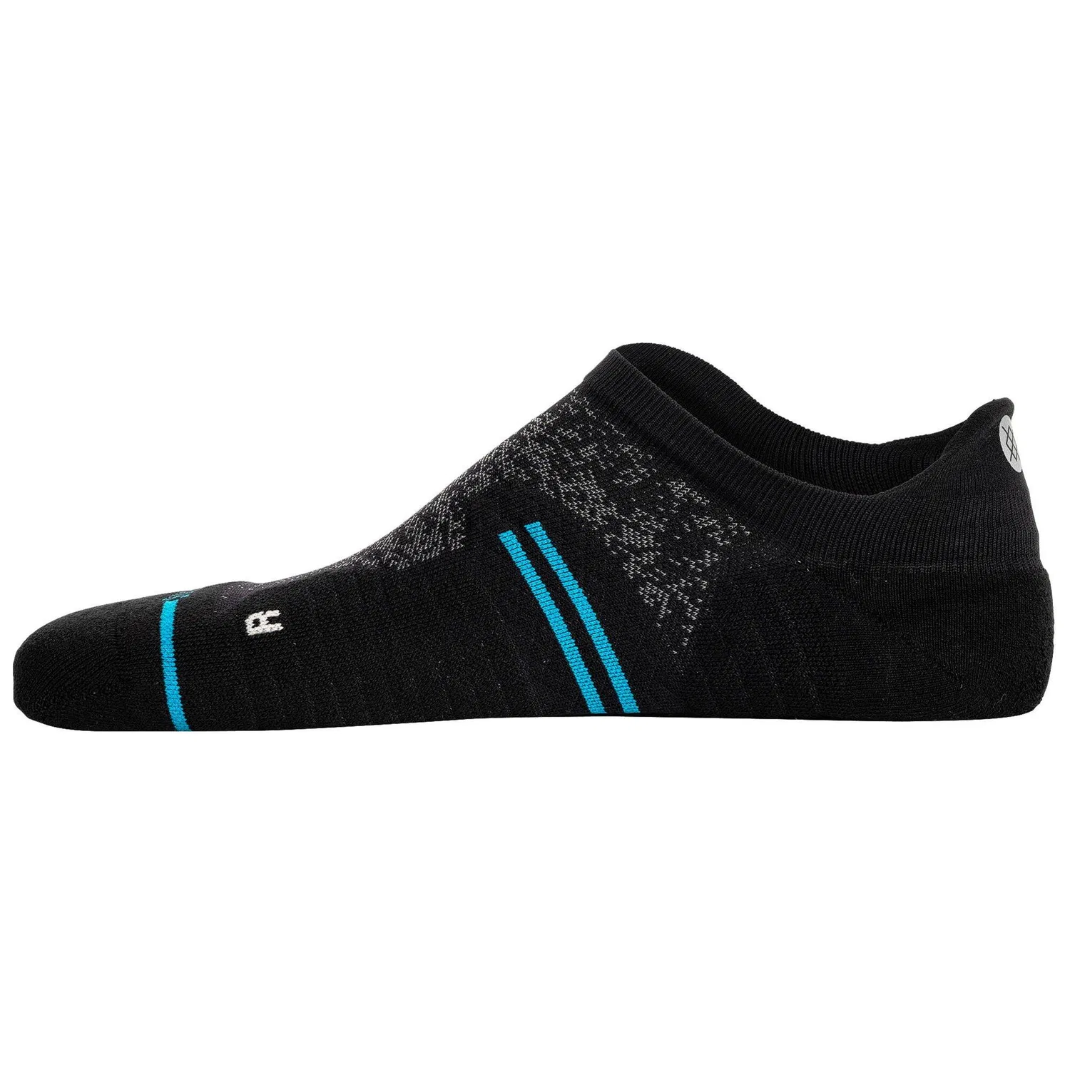 Детские носки Run Light Tab 3 Pack Stance, Schwarz — фото 3