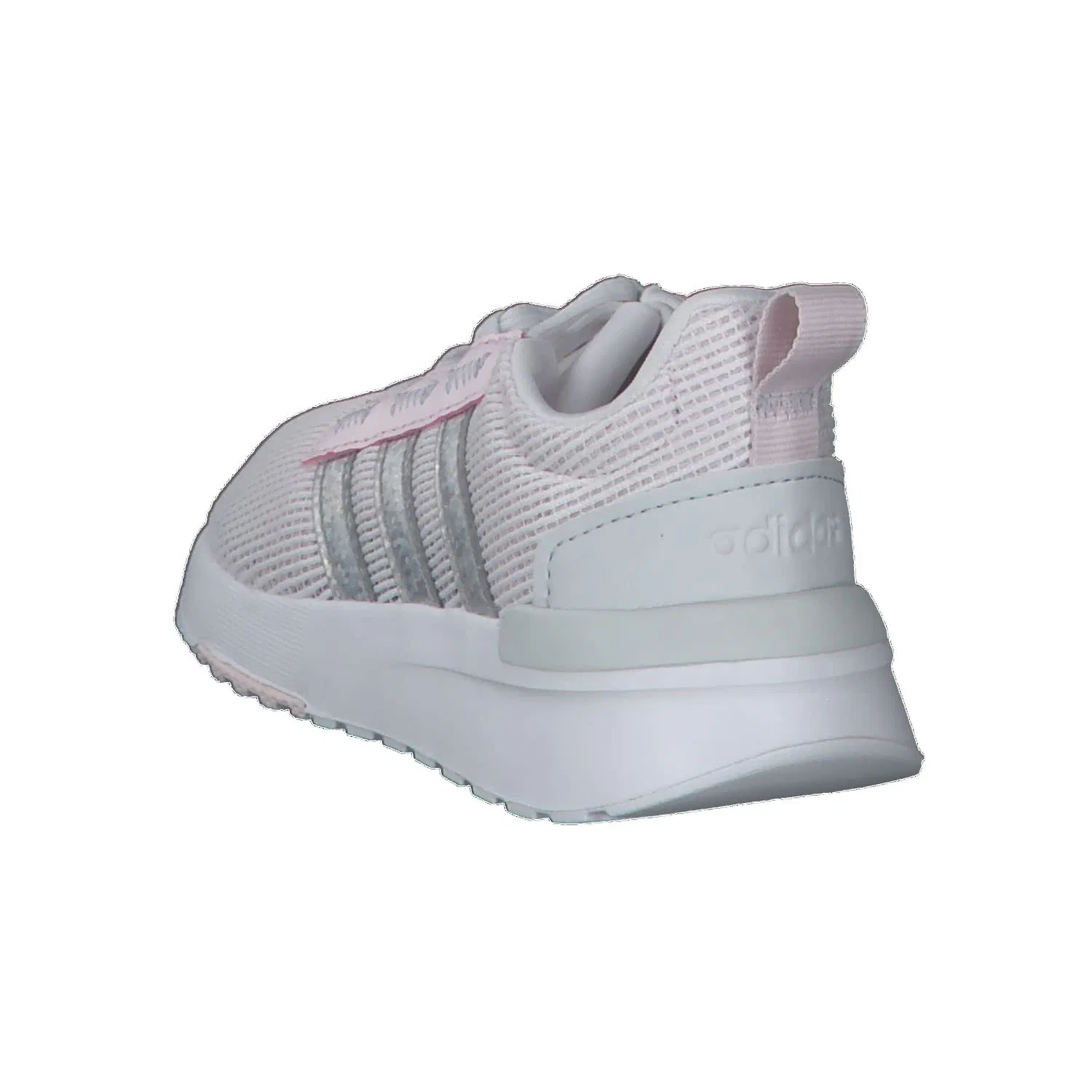 Детские кроссовки для мальчиков с шнуровкой Racer Tr21 I Adidas, Ftwwht Almpnk Blutin — фото 4