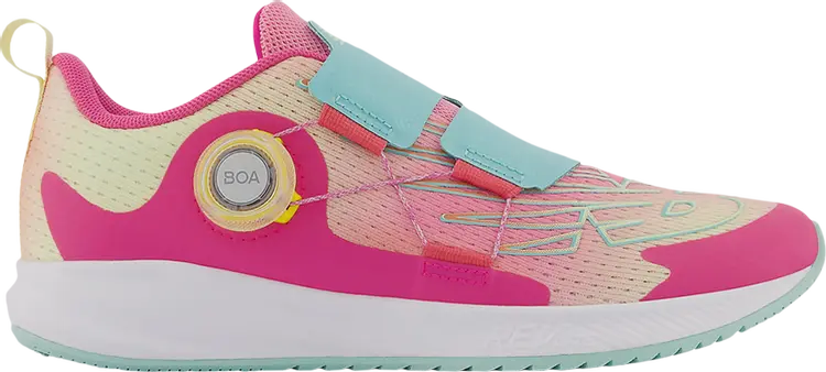 Кроссовки New Balance FuelCore Reveal v3 BOA Big Kid Wide 'Hi-Pink Surf', розовый — фото 2