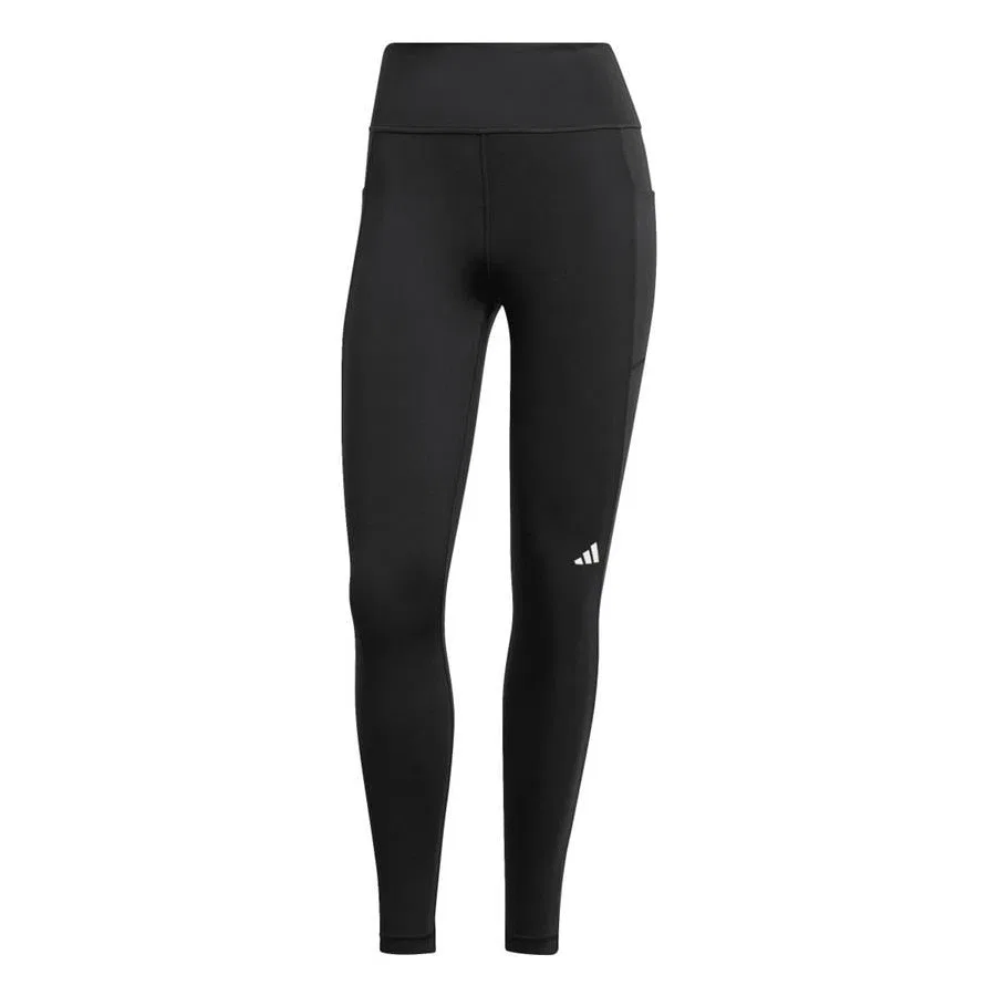Леггинсы с высоким поясом, модель Otr 7/8 L, adidas, Черный
