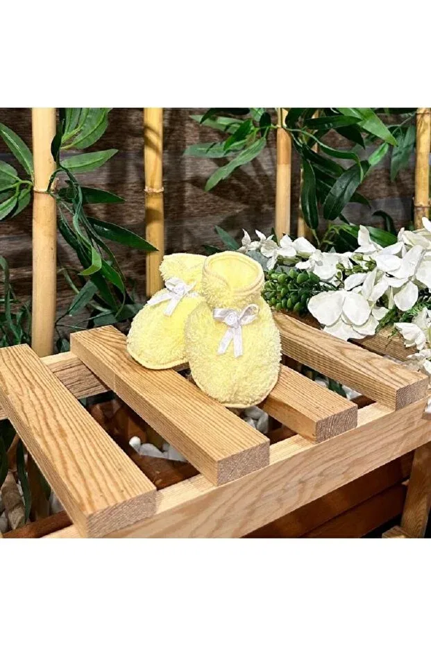 Детские пинетки на плоской подошве Design Patsan, Yellow