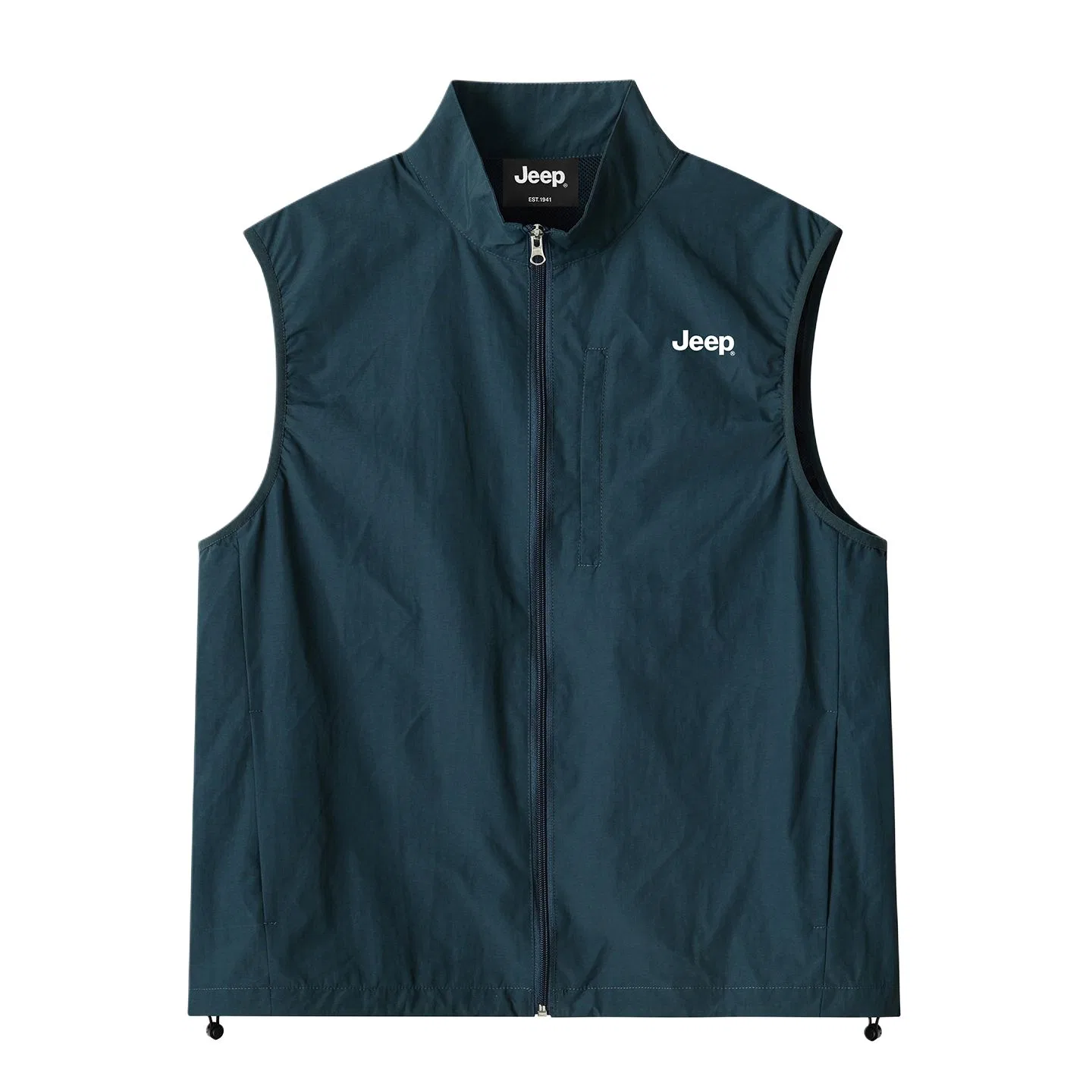 Детский жилет Jeep с воротником-стойкой, Navy Blue