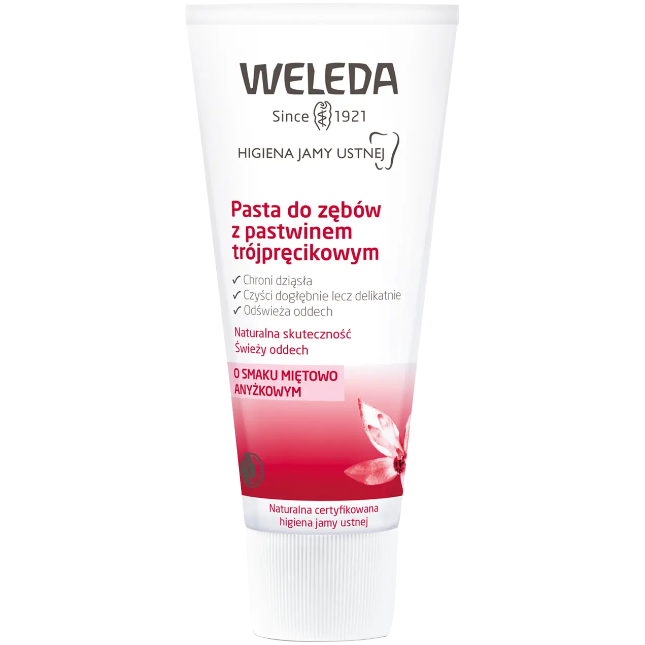 

Weleda зубная паста с трехштырьковой пастой, 75 мл