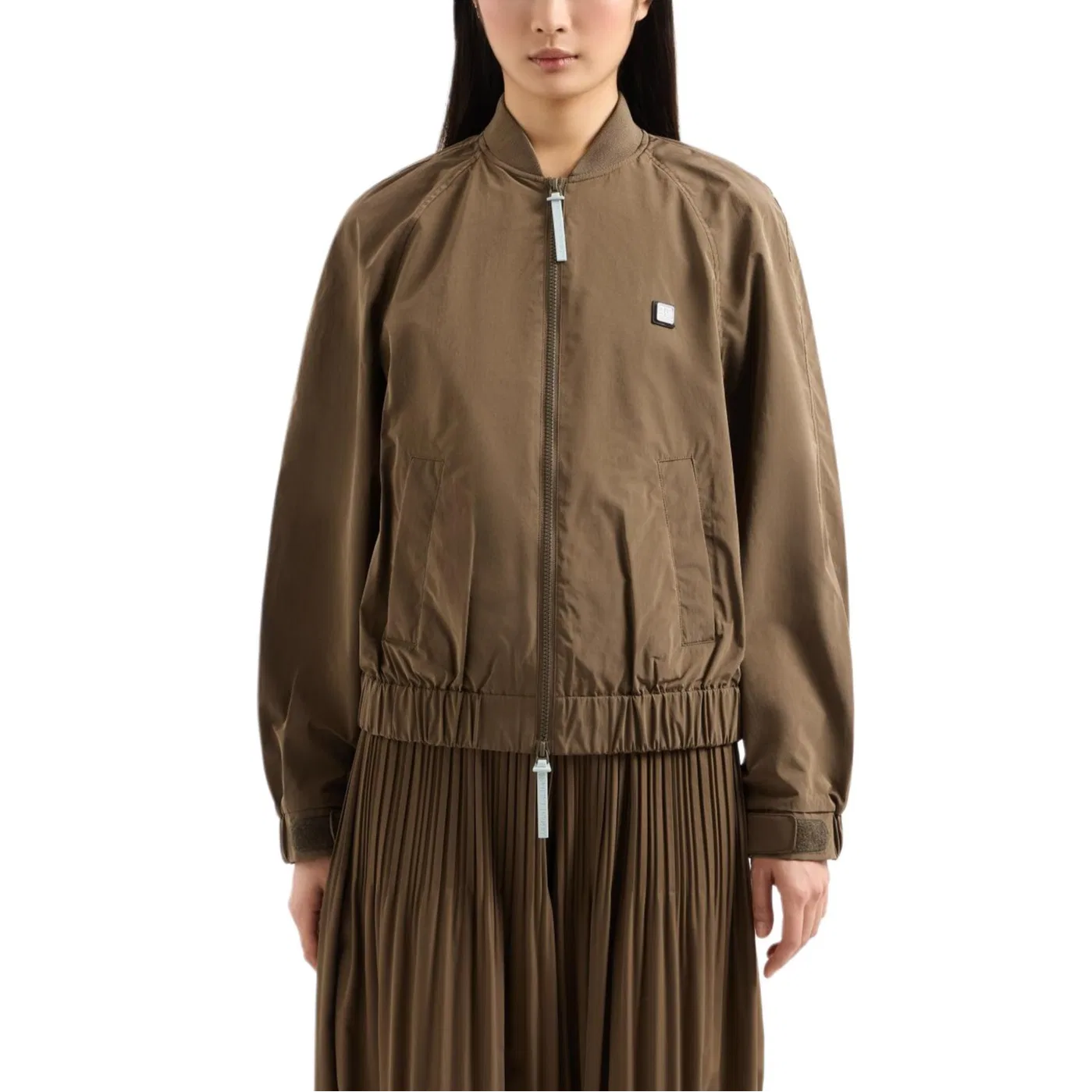 Куртка женская, Brown, EMPORIO ARMANI — фото 4