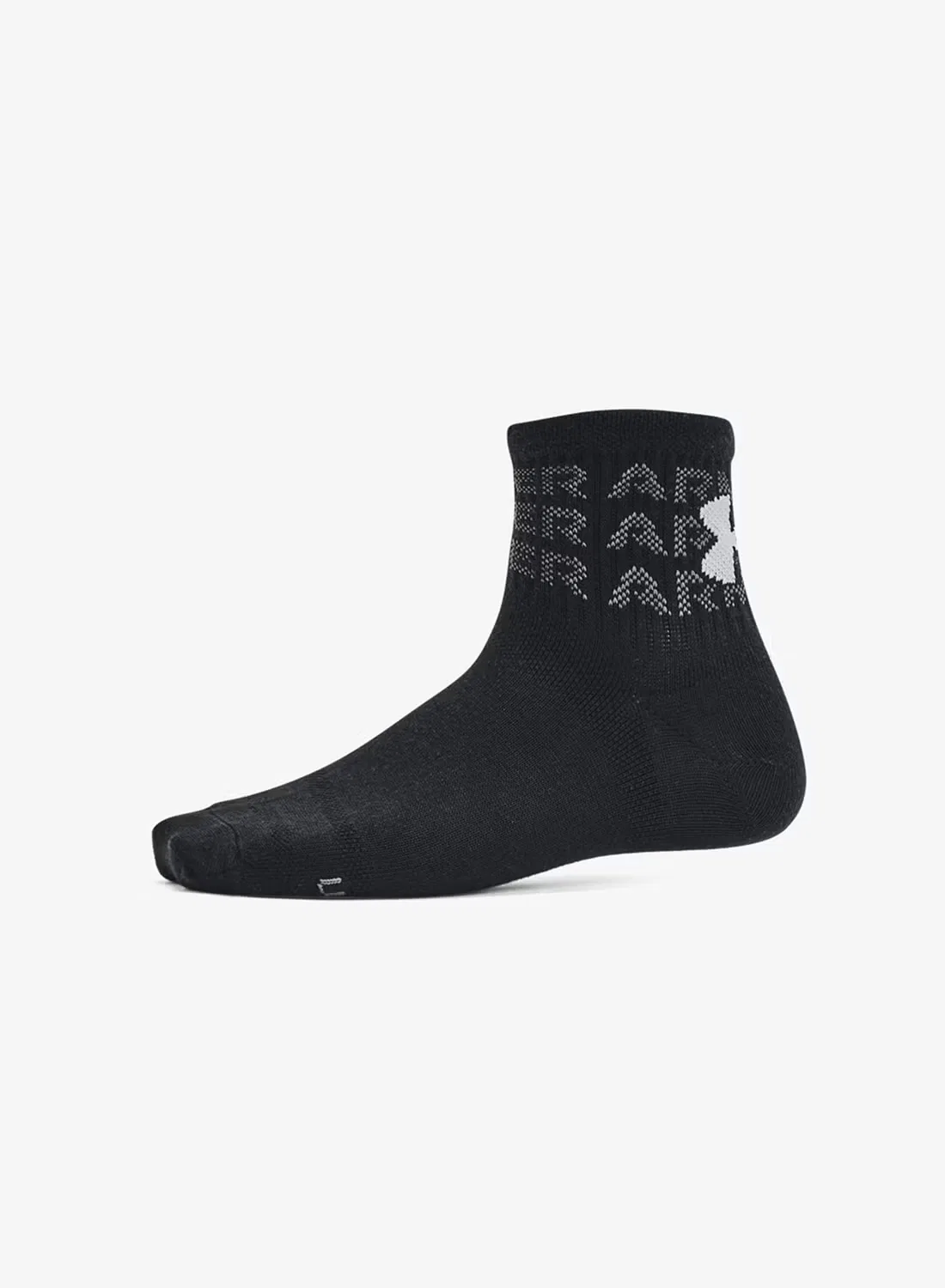 Носки низкие с поддержкой свода стопы комплект 6 пар Under Armour, черный — фото 3