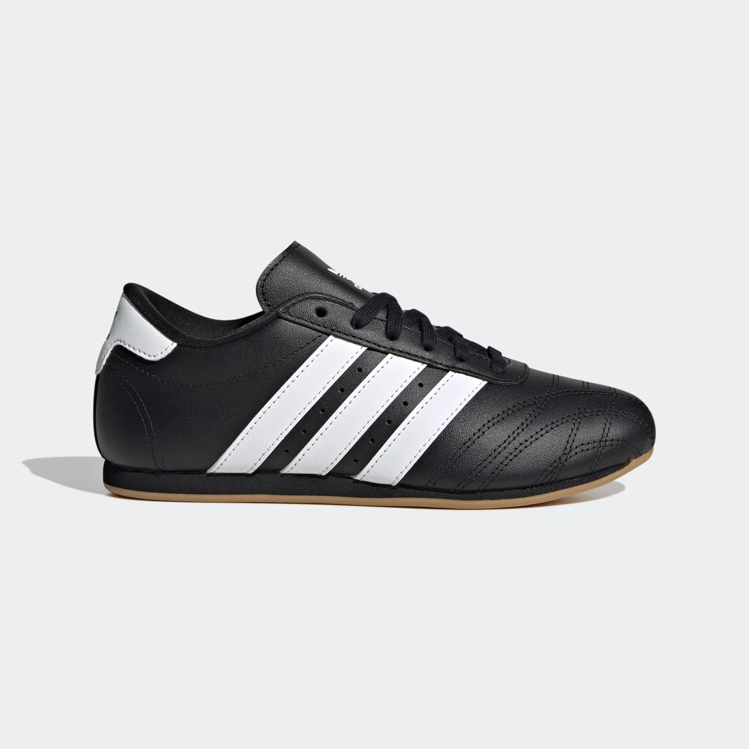 Детские кроссовки в стиле таэквондо Adidas Originals, Core Black/Cloud White/Gum 3 — фото 2