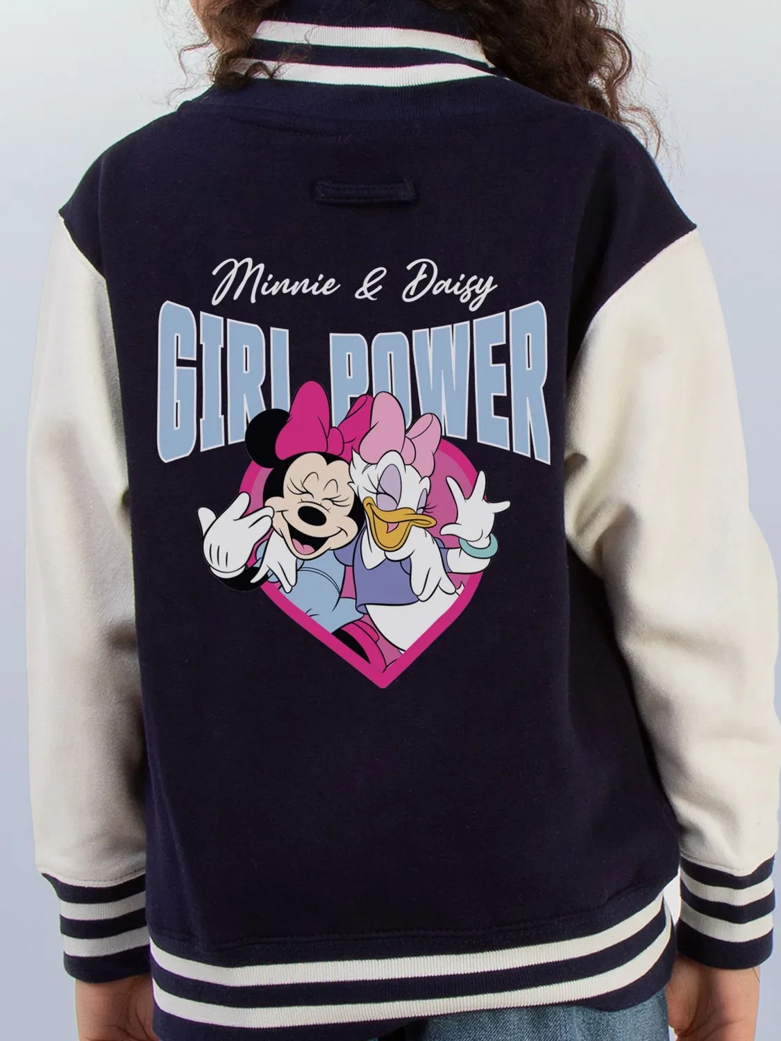Куртка-бомбер Minnie Mouse Rags & Rascals, синяя — фото 4