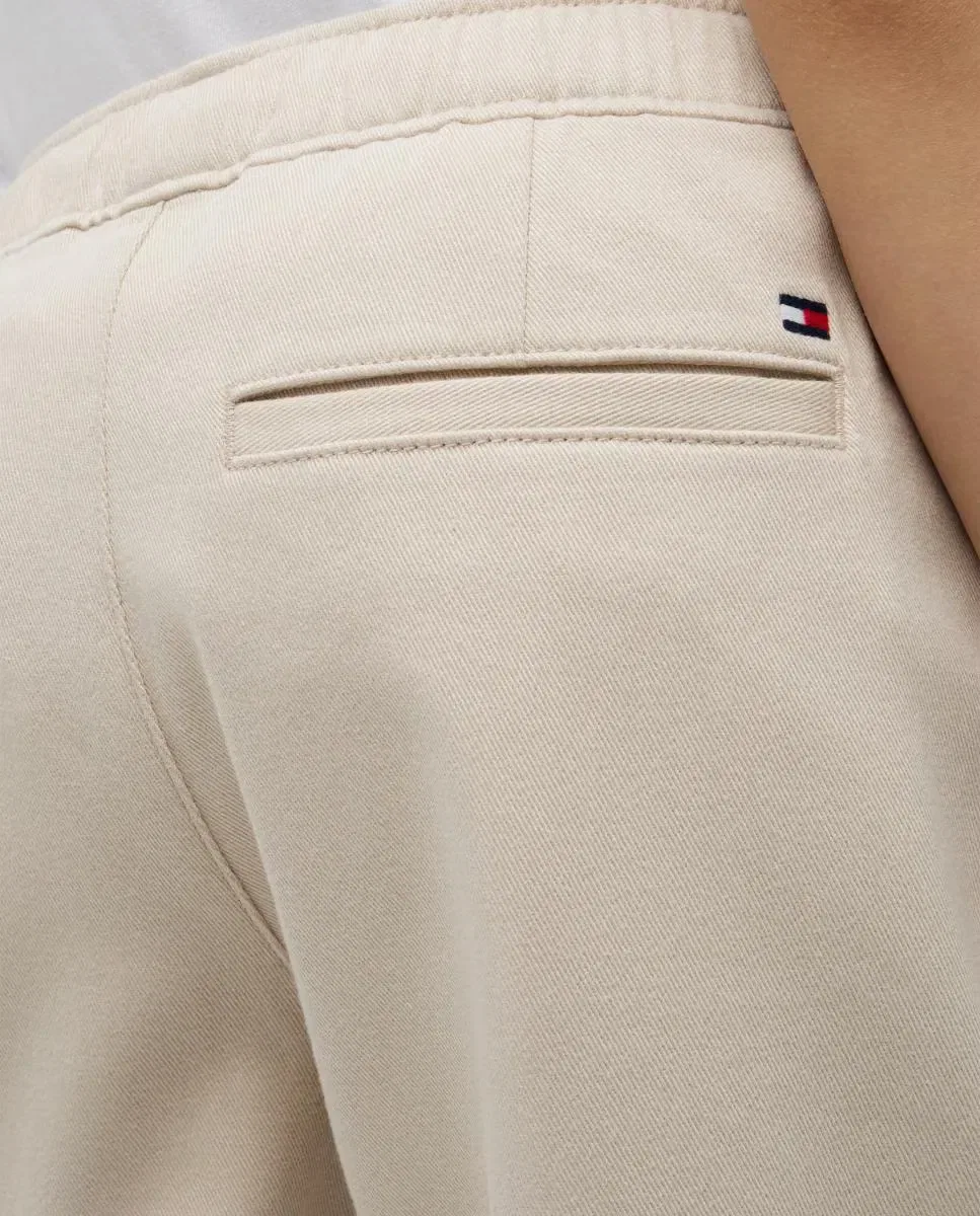 Детские брюки карго для мальчиков из саржи Tommy Hilfiger, Beige — фото 4